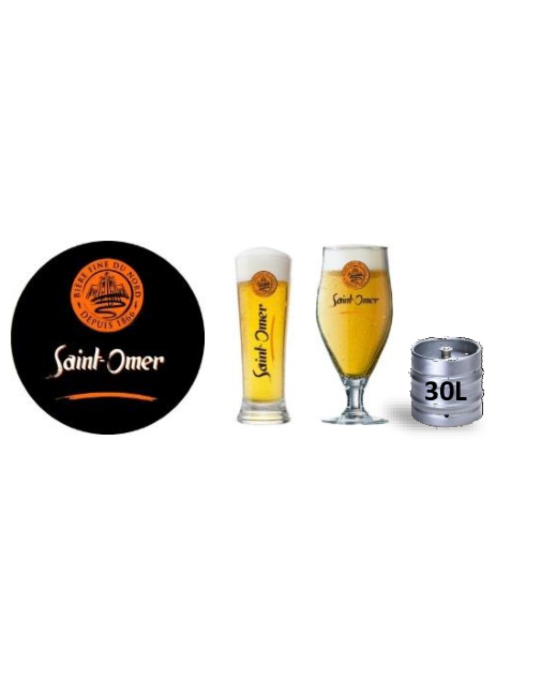 FUT BIERE BLONDE SEMEUSE 30L 4.5°