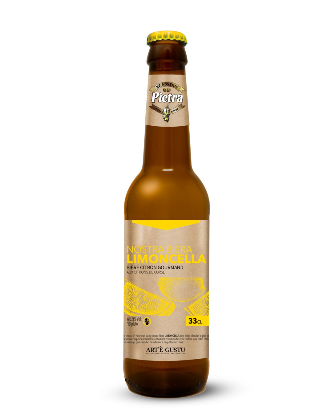 VP PIETRA LIMONCELLA 33CL 6° A BASE DE CITRONS CORSES
