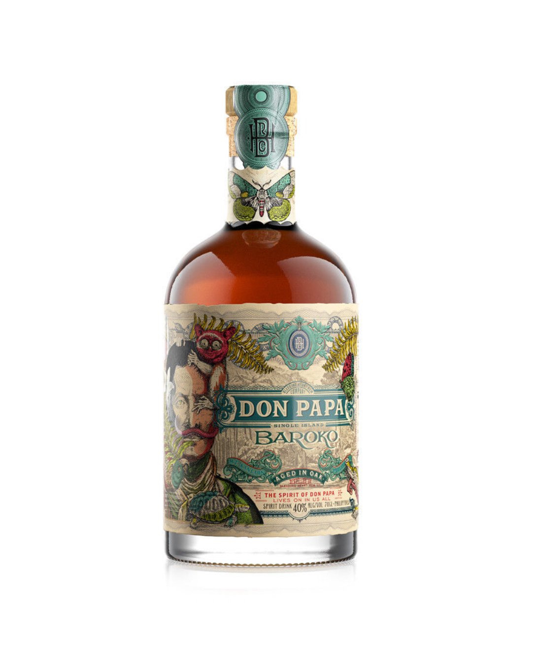 RHUM DON PAPA BAROKO 70CL 40° ORIGINE PHILIPPINES
