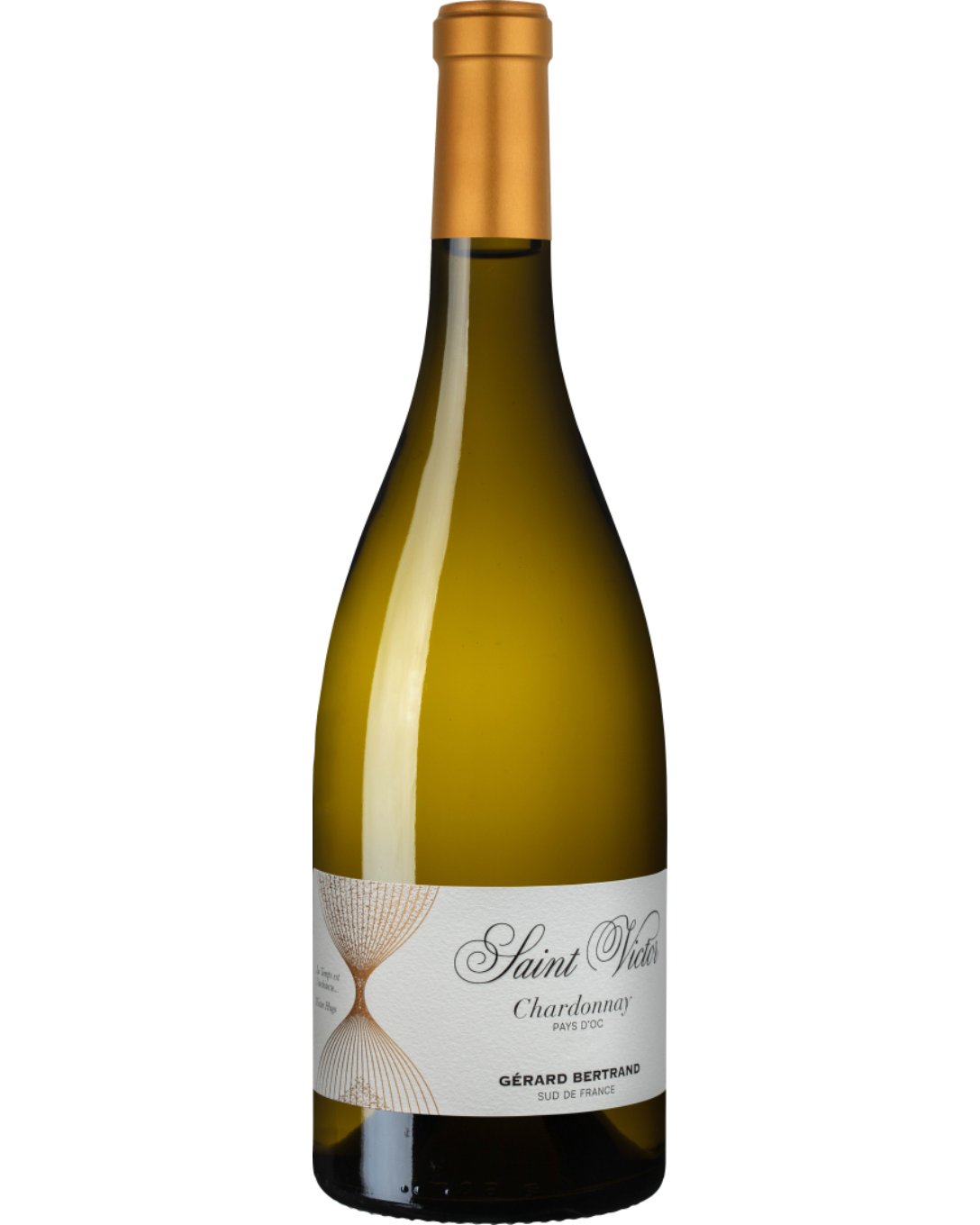 IGP PAYS D'OC SAINT VICTOR CHARDONNAY BLANC 75CL