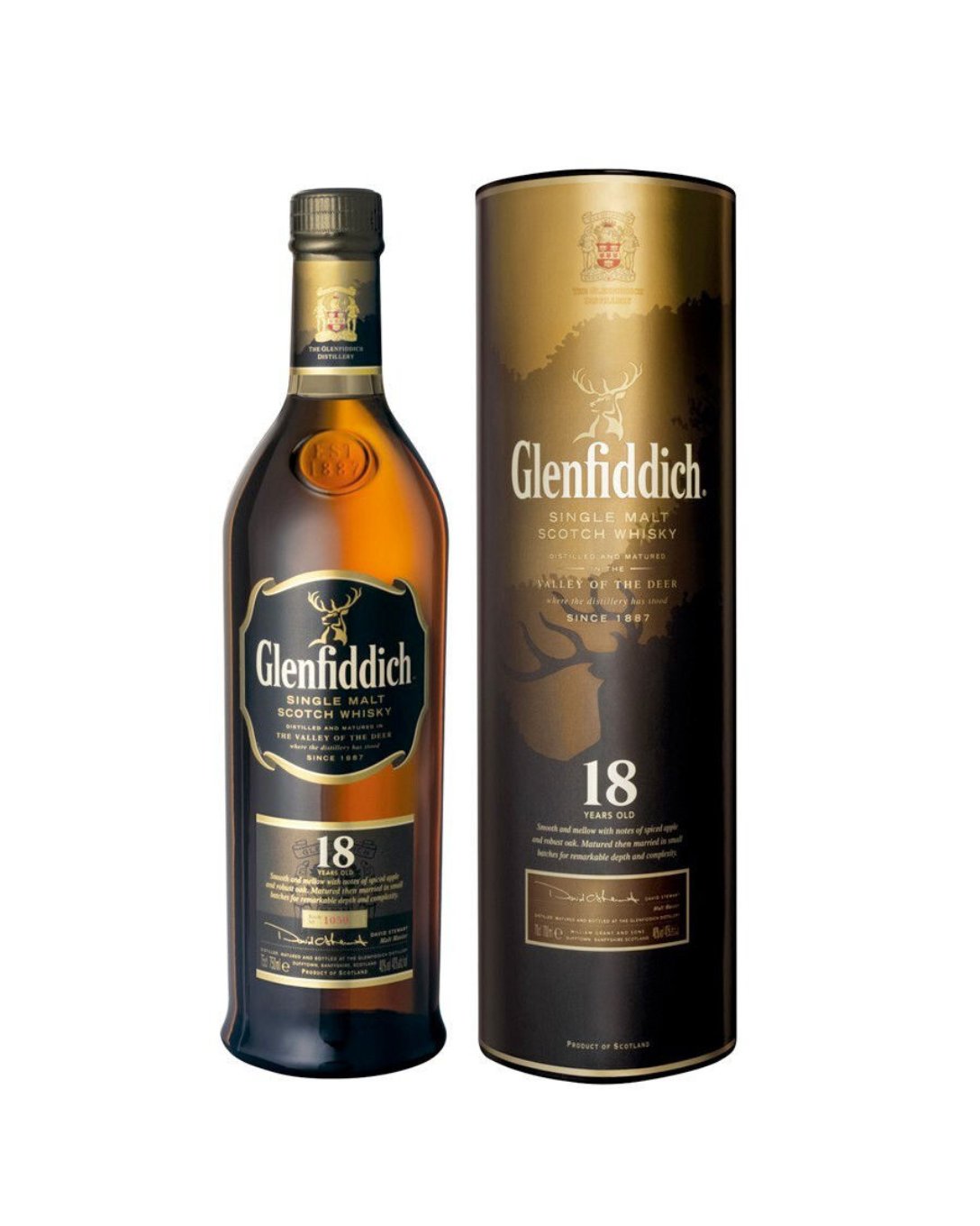 GLENFIDDICH SMALL BATCH 18 ANS 70CL 40° SINGLE MALT SPEYSIDE ETUI