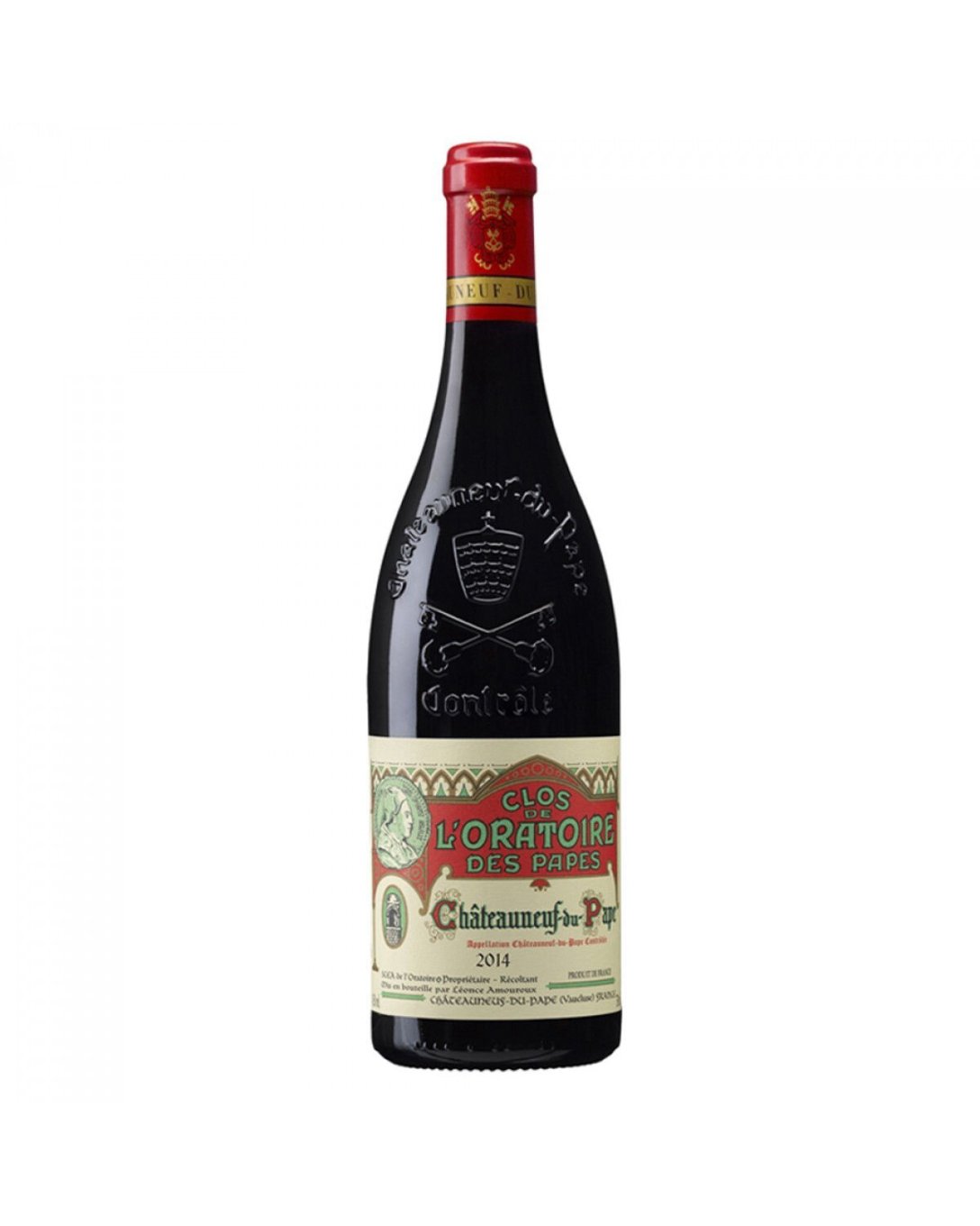 AOP CLOS DE L'ORATOIRE DES PAPES ROUGE 75CL CHATEAUNEUF-DU-PAPE
