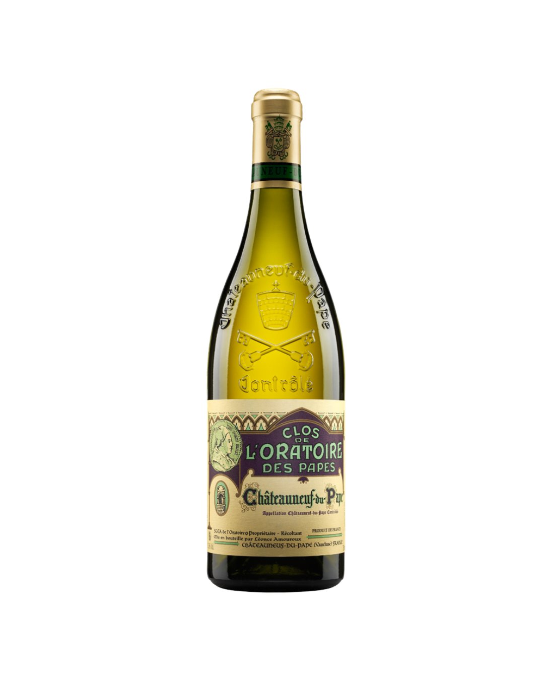 AOC CHATEAUNEUF DU PAPE CLOS L'ORATOIRE BLANC 75CL