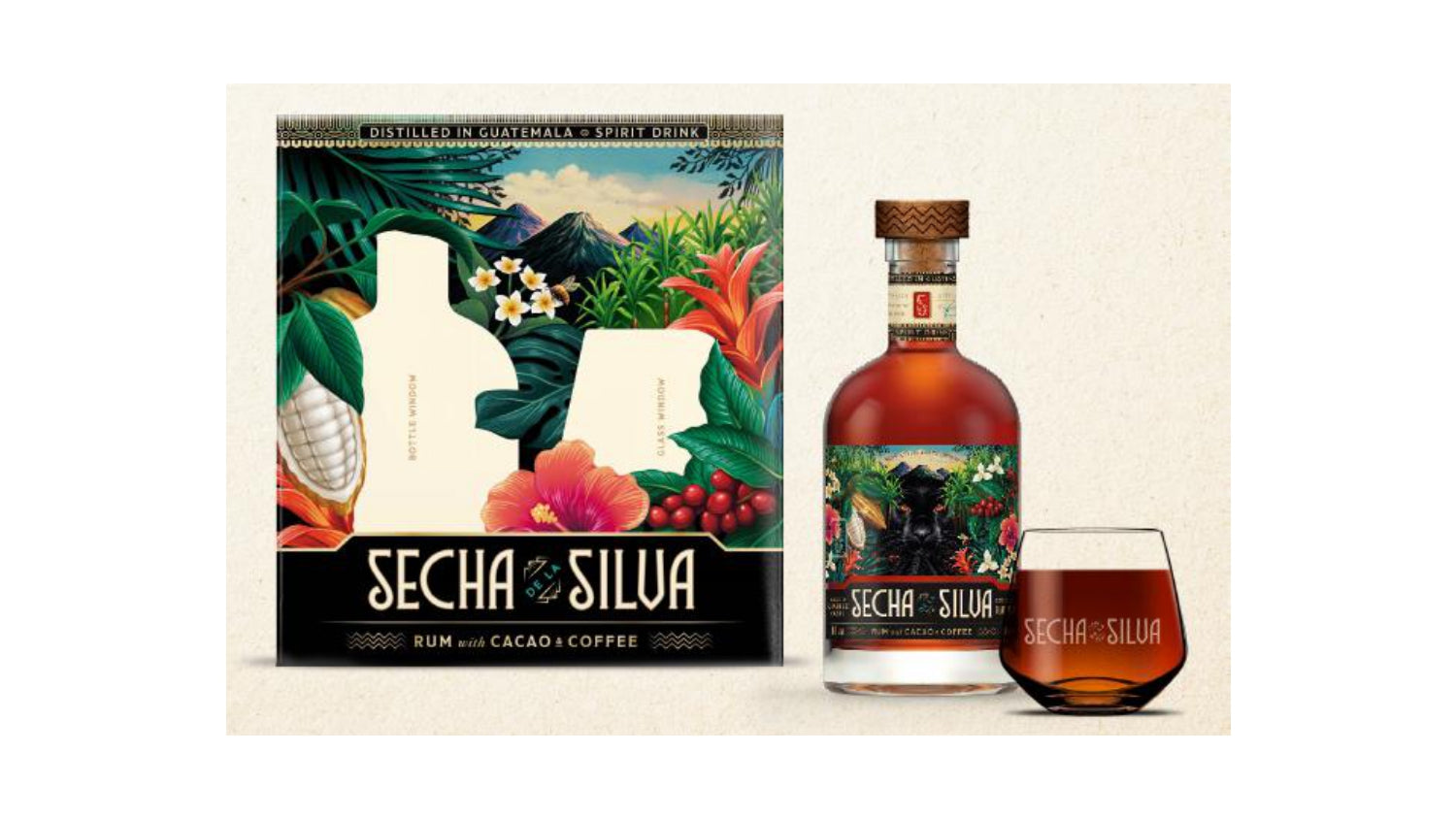 COFFRET SECHA SILVA 70CL 40°