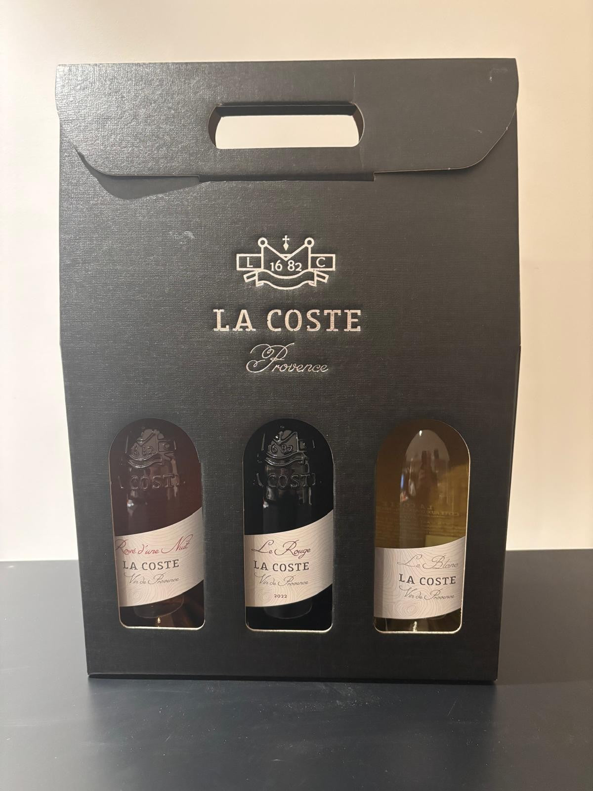 COFFRET LA COSTE 3 BOUTEILLES