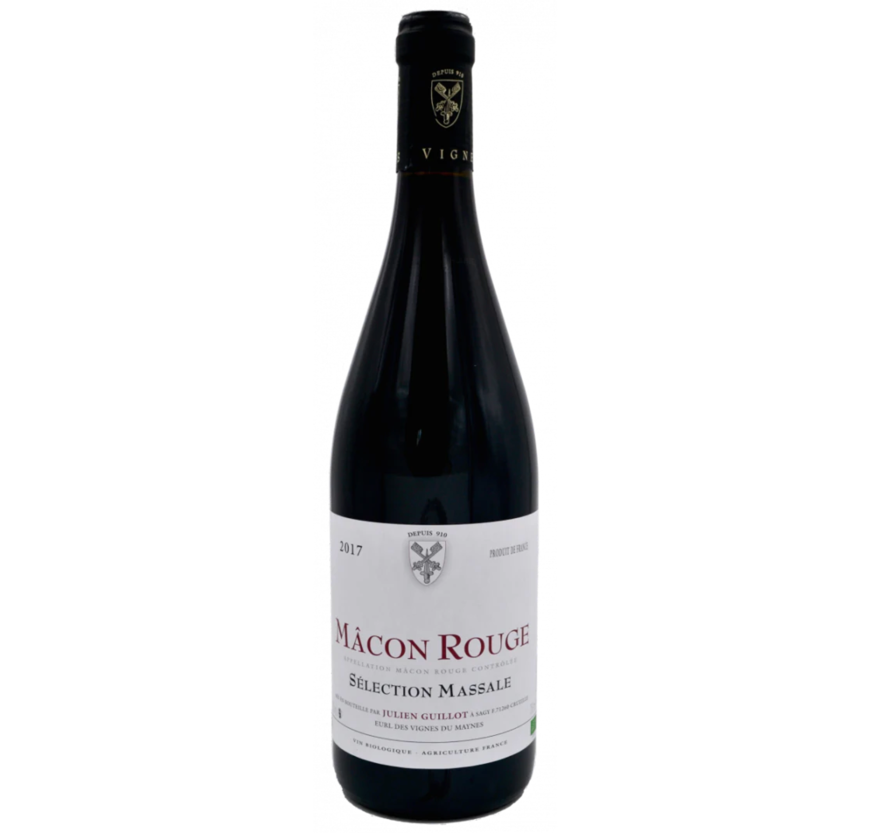 AOP MACON MASSALE ROUGE 75CL