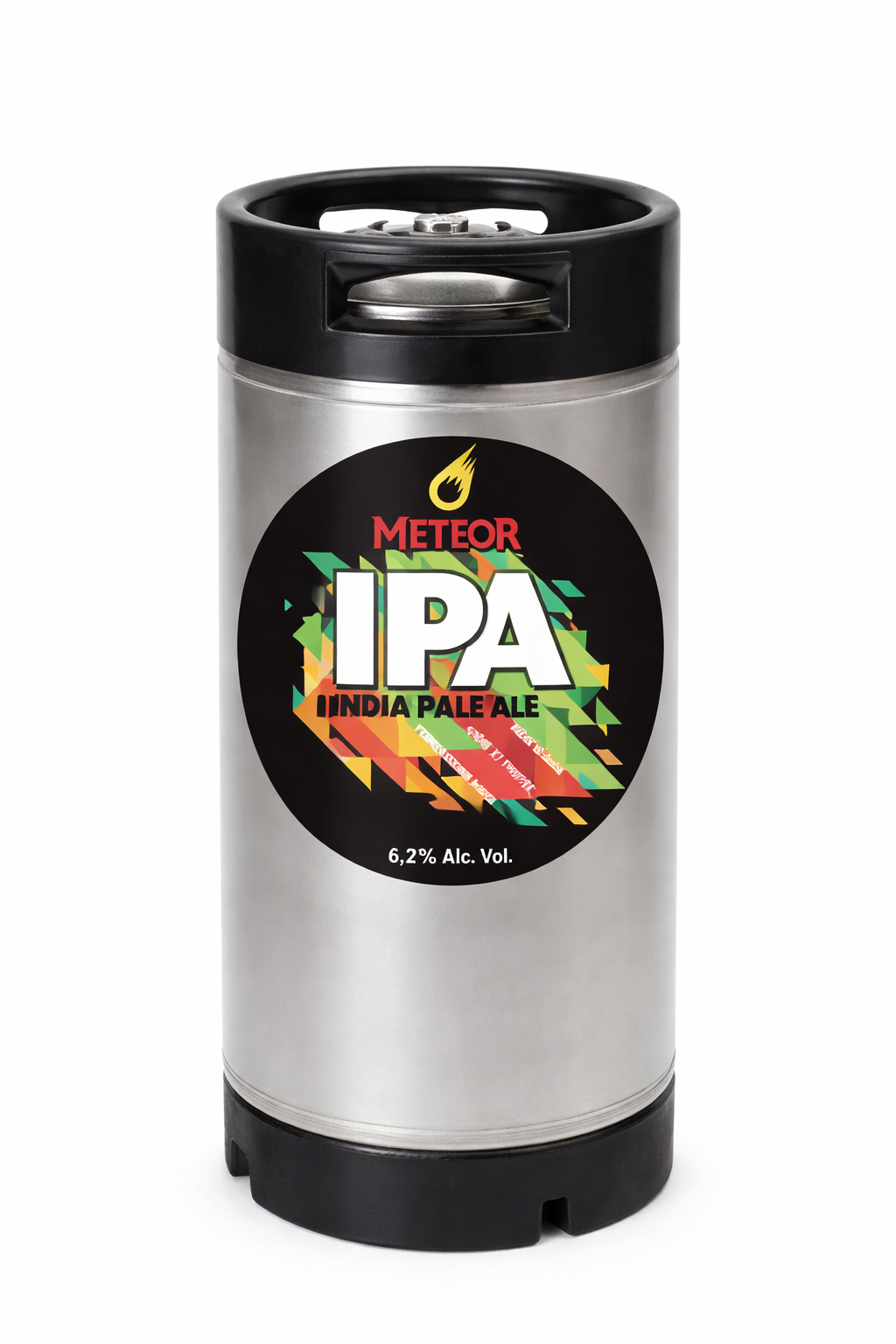 Fût bière Meteor IPA 20 litres 6.2° artisanale alsacienne Cave Rossi Marseille Prado