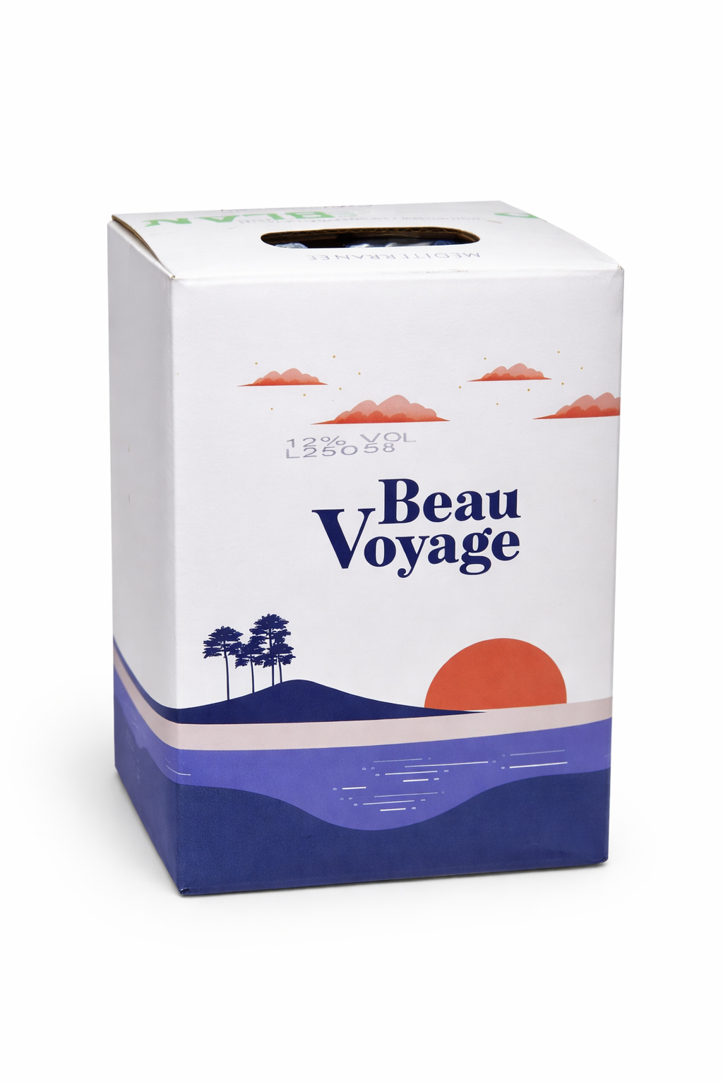 BIB IGP MEDITERRANEE BEAU VOYAGE ROSE 3L