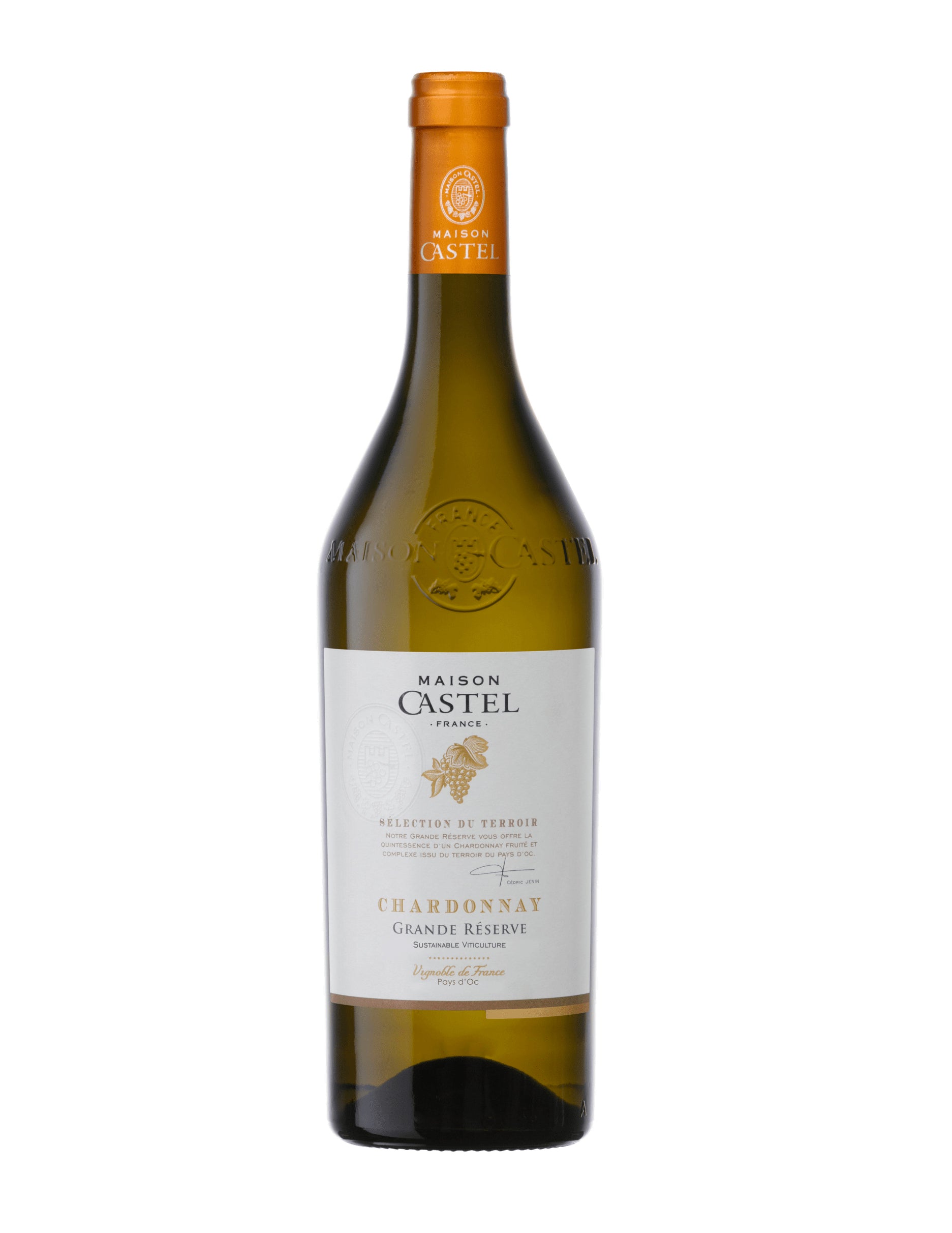 CHARDONNAY CASTEL BLANC 75CL IGP VIN PAYS OC