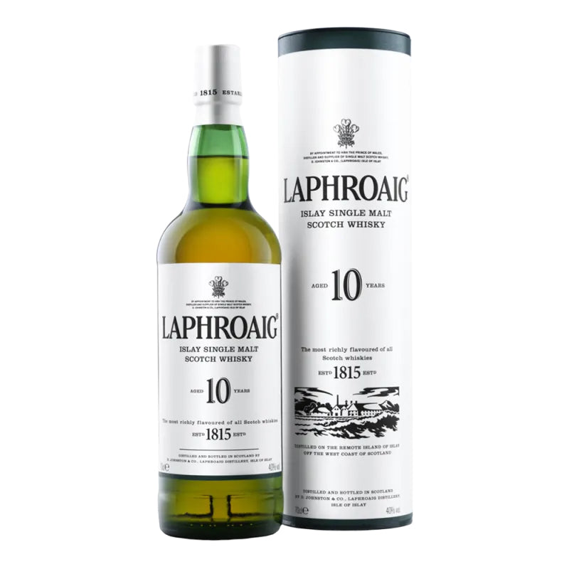 WHISKY LAPHROAIG 10 ANS 70CL 40° SINGLE MALT ILE ISLAY